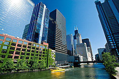 芝加哥河图片