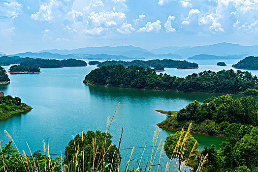 浙江千岛湖山水风光