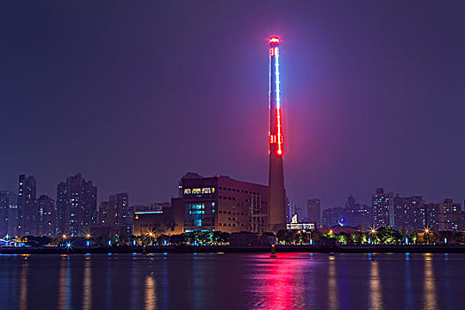 上海当代艺术博物馆夜景