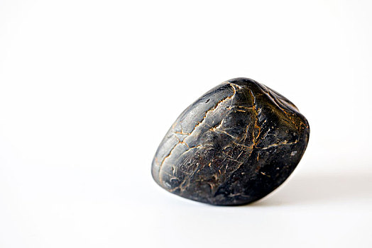 石头,一块,黑色,自然