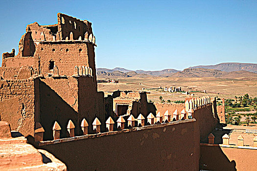 非洲,北非,摩洛哥,省,瓦尔扎扎特,要塞