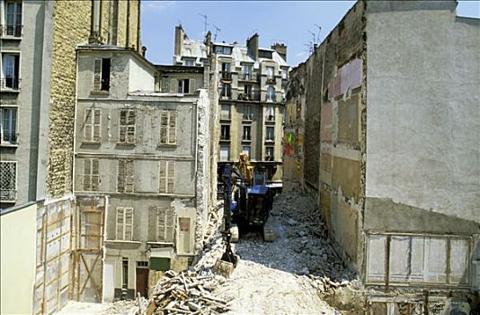 法国,巴黎,城市重建