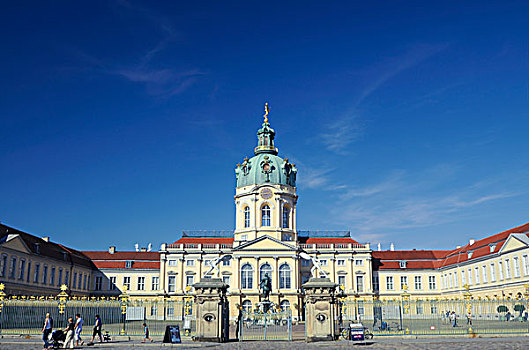 宫殿,夏洛滕堡宫,柏林,德国,欧洲