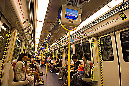 西部,轨道,列车,车厢,香港