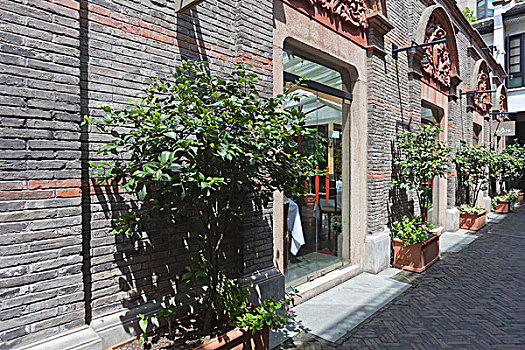 上海新天地的老式石库门建筑