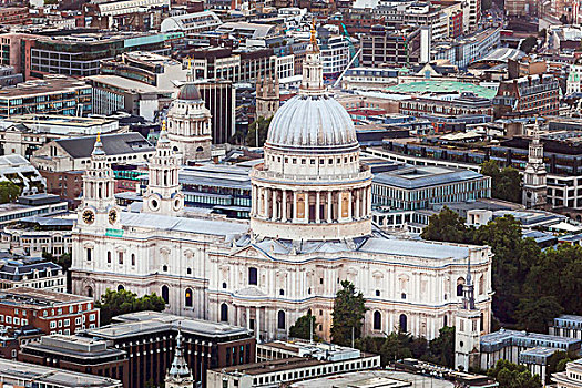 圣保罗大教堂,伦敦,英格兰,英国,欧洲