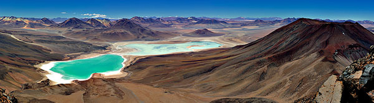 泻湖,围绕,区域,乌尤尼,玻利维亚,南美