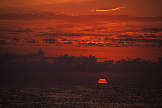 红海,日出