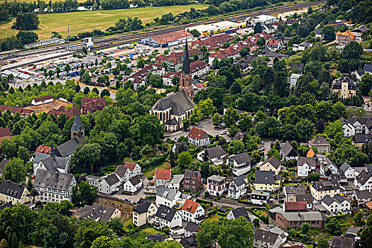 风景,中心,鲁尔区,北莱茵威斯特伐利亚,德国