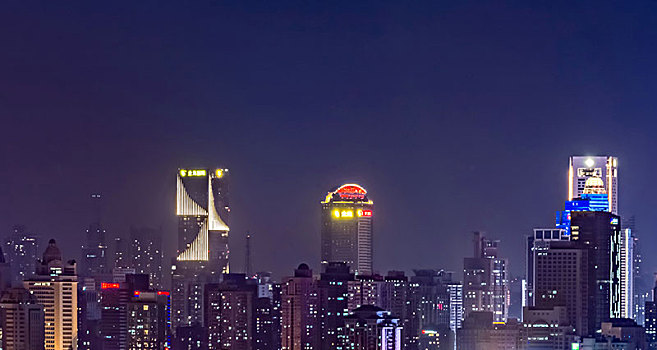 江苏省南京市新街口中华商圈建筑景观