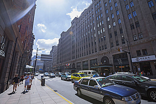 上海和平饭店,南京路