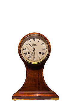辽宁省大连博物馆馆藏文物,英国19世纪木制壁炉钟