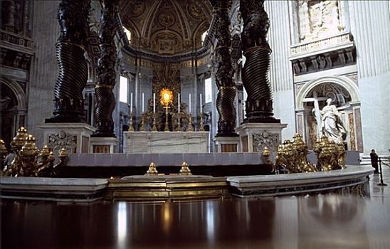 圣彼得大教堂,罗马,意大利,艺术家