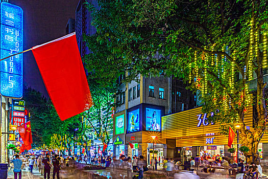 广州北京路夜景