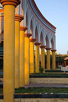 新疆喀什艾提尕尔大清真寺