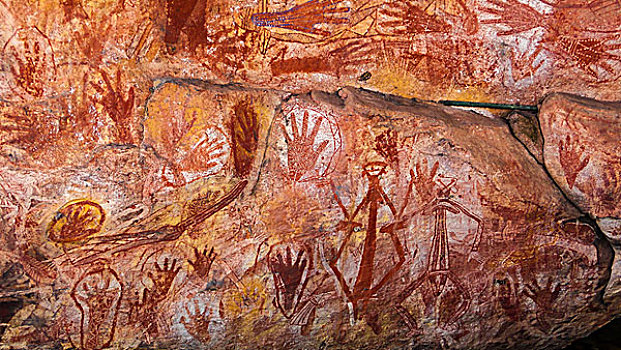 艺术,场所,土著,岩画,山,澳大利亚
