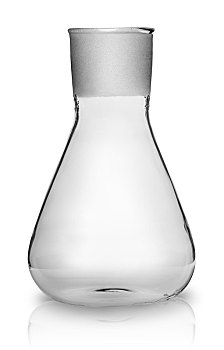 老,实验室长颈瓶,地面,玻璃,塞子