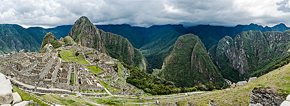 远足,向上,马丘比丘,山,库斯科,秘鲁,南美