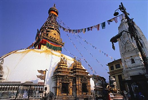 猴神庙,加德满都,尼泊尔