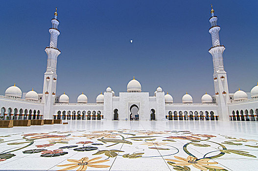 大清真寺,阿布扎比,首都,阿联酋