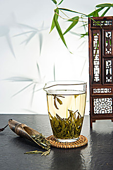 龙井茶,绿茶,茶道,茶