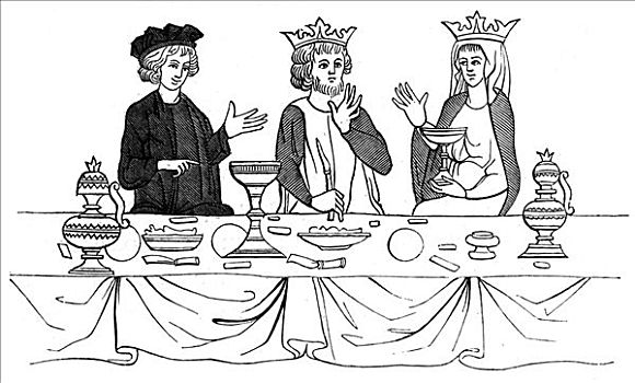 皇家,酒席,13世纪