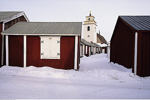教堂,屋舍,瑞典