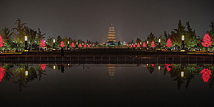 大雁塔夜景