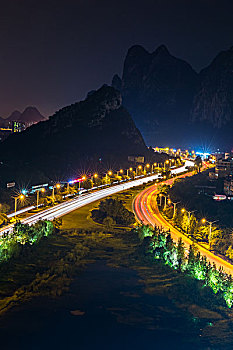 桂林塔夜景