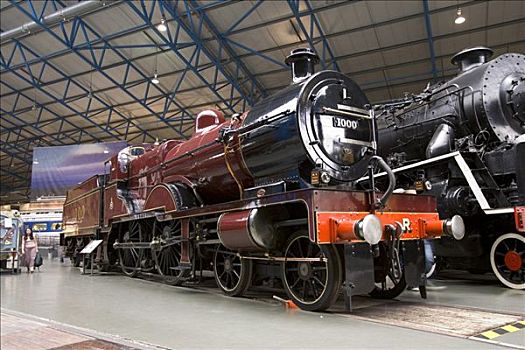 八月,2005年,老,列车,国家,铁路,博物馆