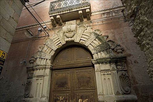 门,大门,历史,中心,卡拉布里亚,意大利