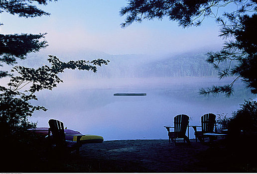 椅子,湖,安大略省,加拿大