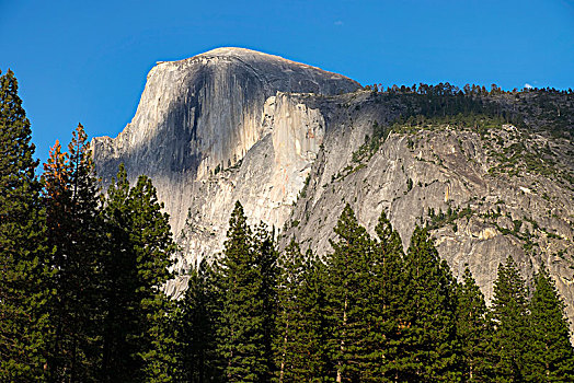 风景,半圆顶,优胜美地山谷,优胜美地国家公园,加利福尼亚,美国