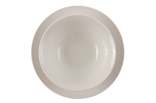 圆,白色,盘子,碗