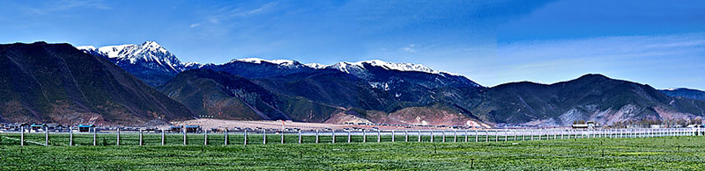 冰川雪山自然景观