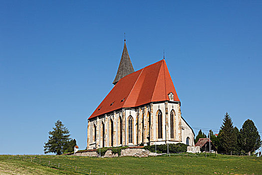 教区教堂,乐园,靠近,施蒂里亚,奥地利,欧洲