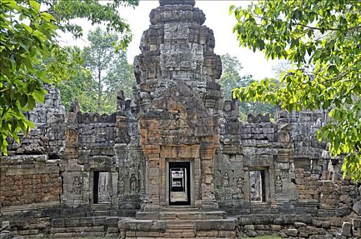 庙宇,遗址,吴哥,柬埔寨