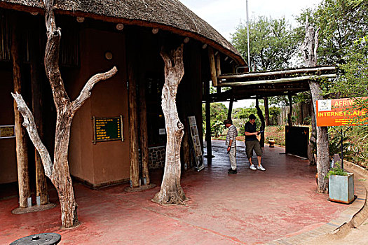 休息,露营,综合购物中心,克鲁格国家公园,南非