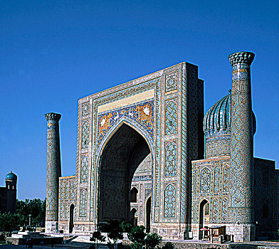 乌兹别克斯坦,撒马尔罕,拉吉斯坦