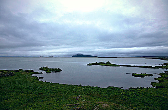 米湖,湖,冰岛,风景