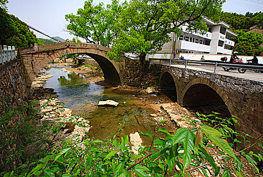广济桥,古桥,古建筑,桥梁