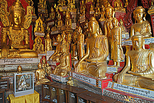 缅甸,佛像