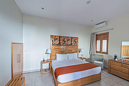 墨西哥,瓦哈卡,酒店,卧室,大幅,尺寸