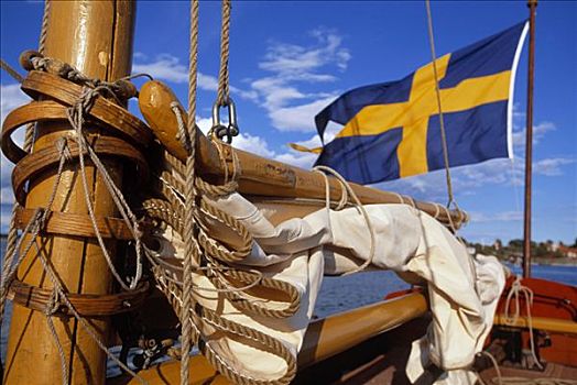 帆,瑞典,旗帜