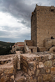 卡塔琳娜,城堡,安达卢西亚,西班牙