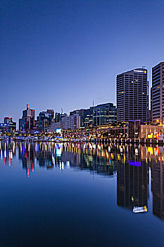澳大利亚,悉尼,港口,黎明