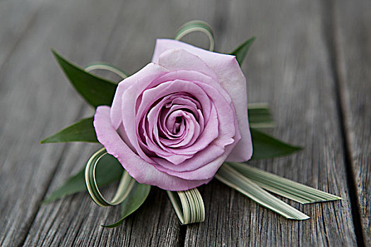 纽孔花束,粉红玫瑰