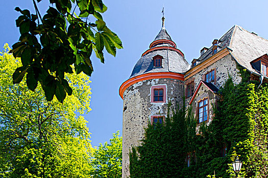 城堡,黑森州,德国,欧洲