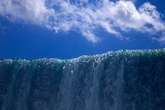 仰视,尼亚加拉瀑布,安大略省,加拿大
