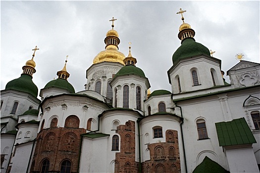 圣徒,索菲亚,大教堂,基辅,乌克兰